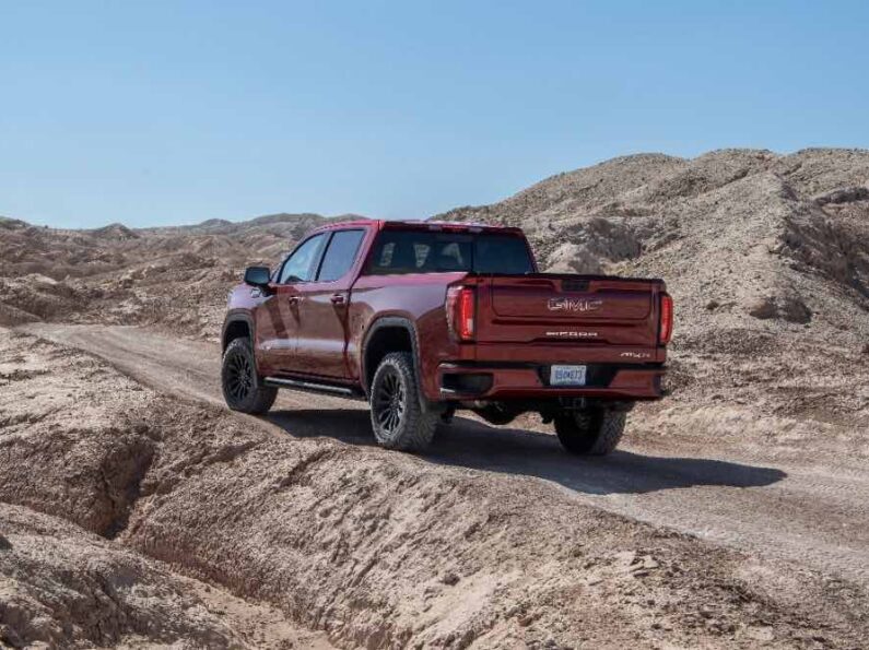 Driving the first GMC Sierra 1500 AT4X a masculine aggressive pickup that brings out the cowboy inside you