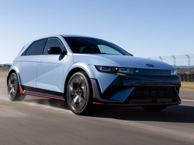 El SUV Eléctrico Más Rápido: Así Es el Hyundai IONIQ 5 N 2025
